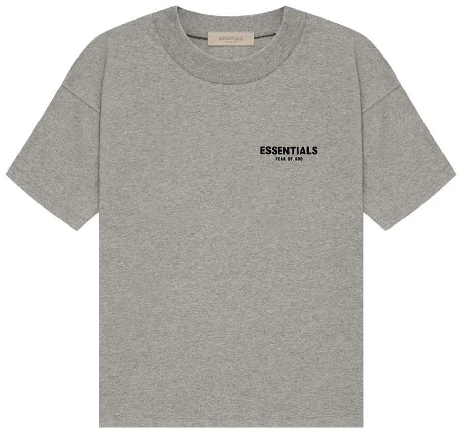 Dark Oatmeal Oversized Essentials Tee