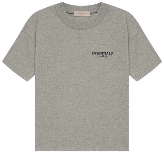 Dark Oatmeal Oversized Essentials Tee