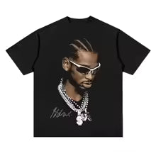 Black SGA Graphic Tee