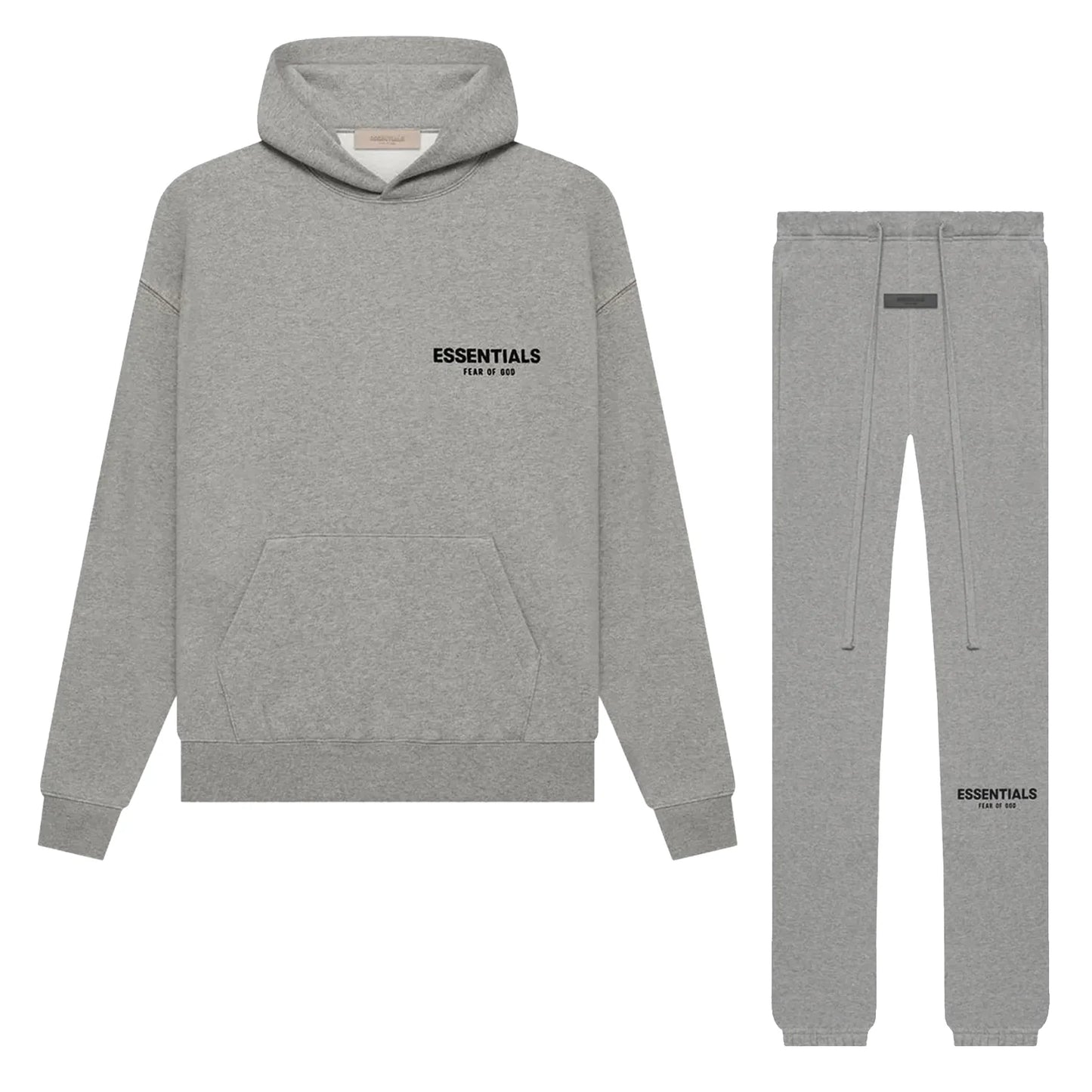 Dark Oatmeal Hoodie & Pants Set
